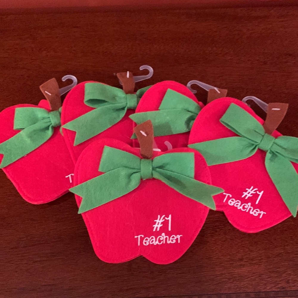 Teacher gift card holders set of 5 - Picture 5 of 7